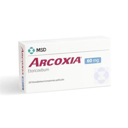 Arcoxia Filmtabletten 60mg 28 Stück - PrimeCare Global